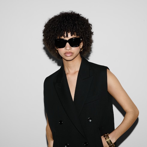 Square frame sunglasses