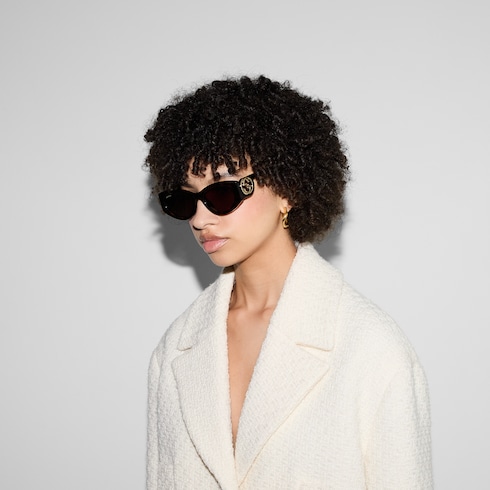 Cat-eye frame sunglasses