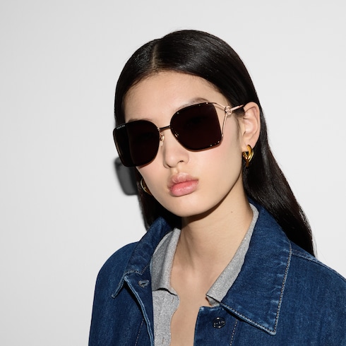 Square frame sunglasses