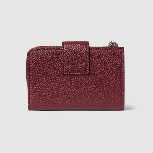 Cartera con bambú y Doble G tamaño mediano
