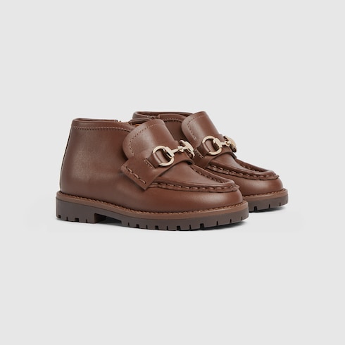 Toddler Horsebit leather boot Detail 2