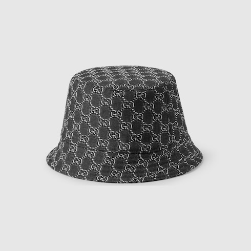 Bucket hat with GG Shadow Detail 2