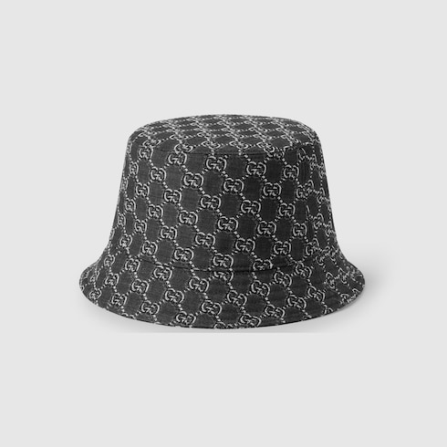 Bucket hat with GG Shadow Detail 4