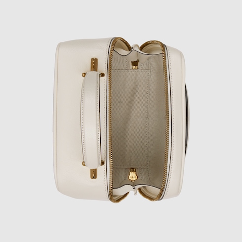 Bolsa con asa superior pequena Gucci Blondie inpiel blanca GUCCI MX