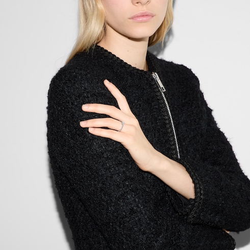 Gucci Link to Love Ring mit Diamanten im Baguette-Schliff