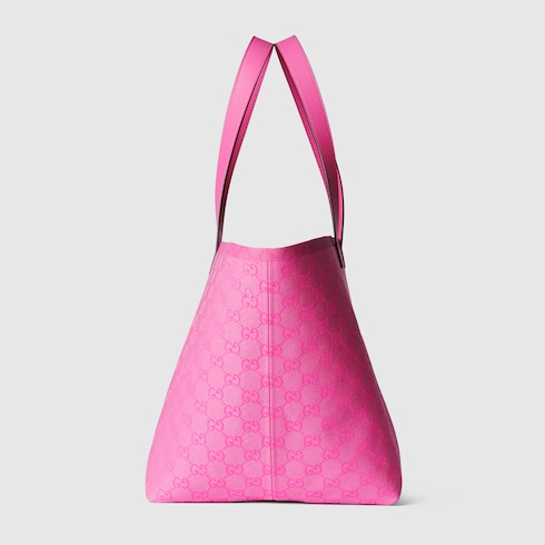Borsa shopping Gucci Totissima misura media in tessuto GG rosa GUCCI CH