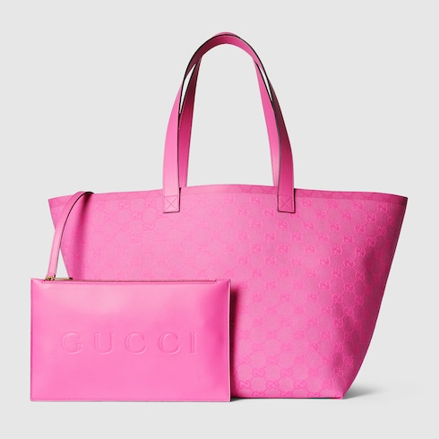 Cabas Gucci Totissima taille moyenne en toile GG rose GUCCI FR