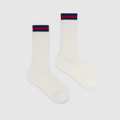 Babysocken aus Baumwolle mit Web