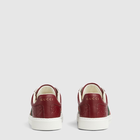 Sneaker Gucci Ace donna con dettaglio Web