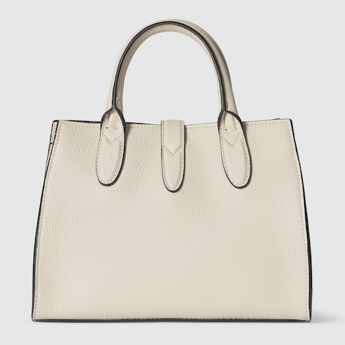 Small tote bag with hook closure