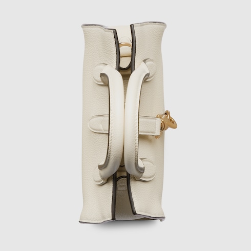Small tote bag with hook closure