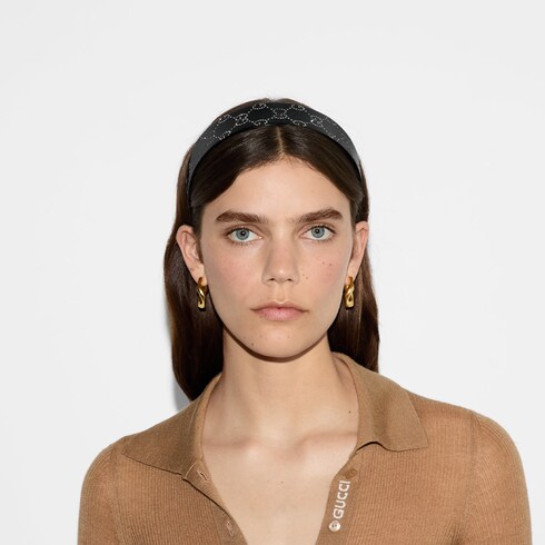 GG crystals hairband in Undefined Undefined | GUCCI® SI