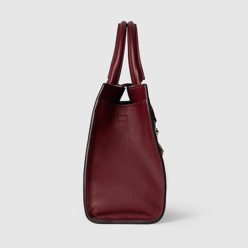Medium tote bag with hook closure