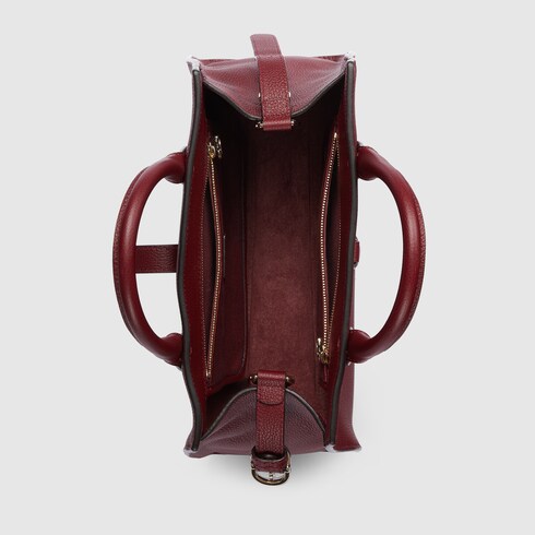 Medium tote bag with hook closure