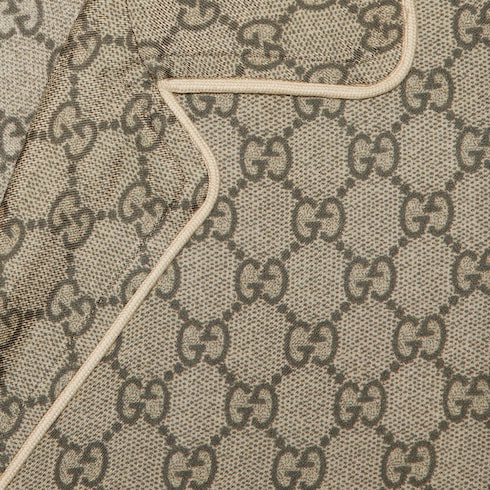 Рубашка из шелка с орнаментом GG Supreme