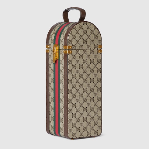 Gucci Savoy medium rigid champagne case