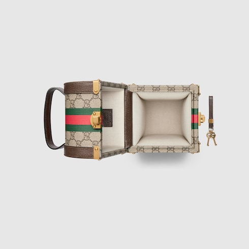 Gucci Savoy medium rigid champagne case