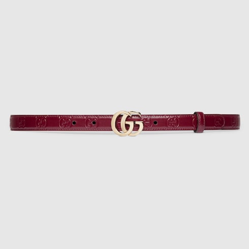 GG Milano thin belt Detail 2