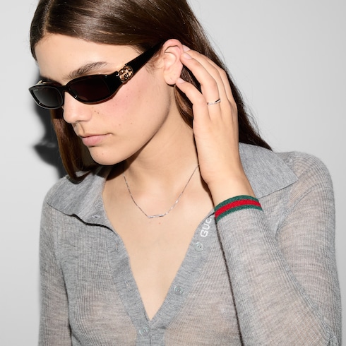 Gucci Link to Love系列18k金钻石戒指