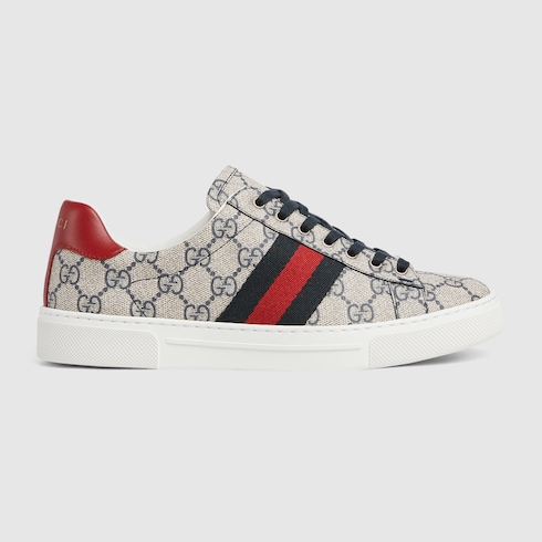 Women's Gucci Ace trainer with Web Detail 2