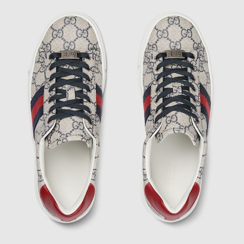 Women's Gucci Ace trainer with Web Detail 5