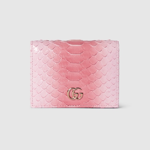 Cartera GG Marmont de pitón