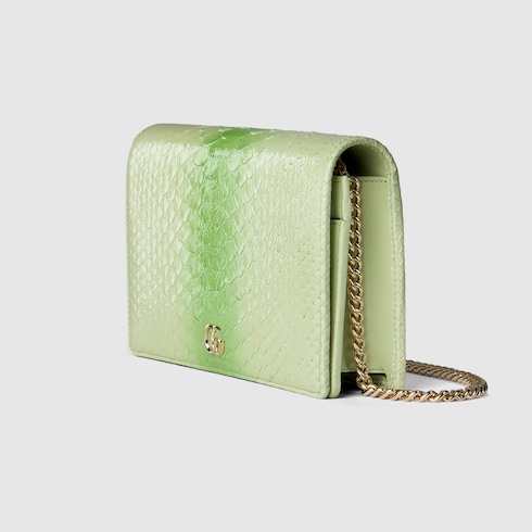 GG Marmont python wallet on chain
