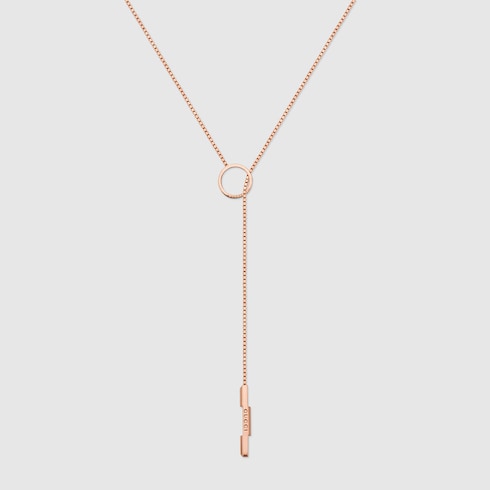 Gucci Link to Love lariat necklace Detail 2