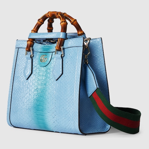 Gucci Diana python medium tote bag