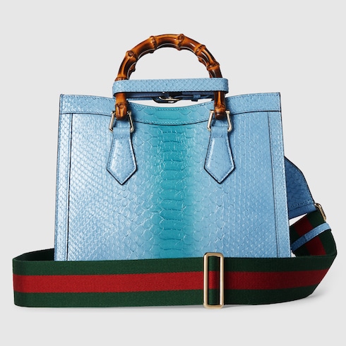 Gucci Diana python medium tote bag