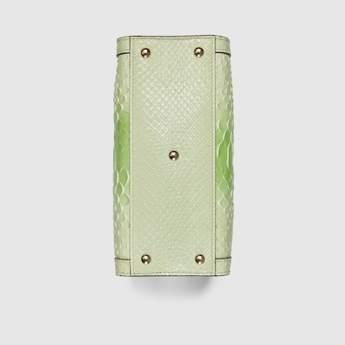 Gucci Diana系列蟒蛇皮革小号托特包