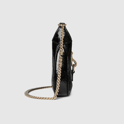 Мини-сумка Gucci Jackie Notte из кожи питона