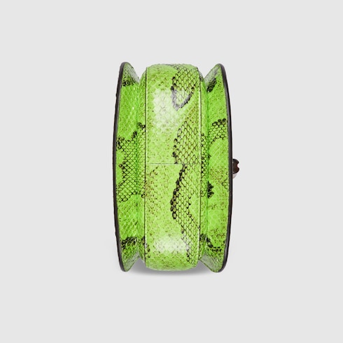 Mini sac Gucci Bamboo 1947 en python