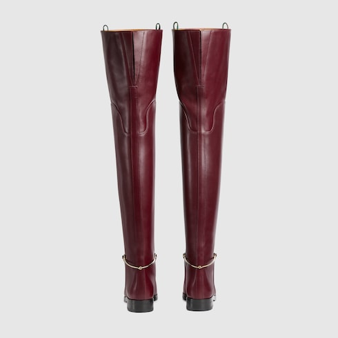 Gucci womens knee high boots top