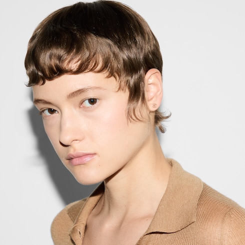 Серьги-пусеты Gucci Interlocking