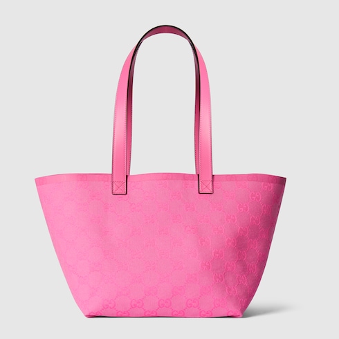 Gucci Totissima small tote bag in pink GG canvas GUCCI SG