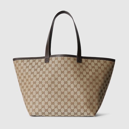 Gucci outlets fabric reusable tote Bag