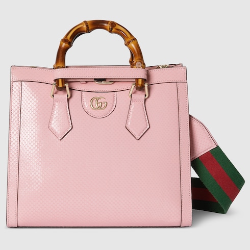 Gucci Diana medium python tote bag