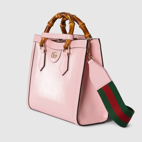 Gucci Diana medium python tote bag