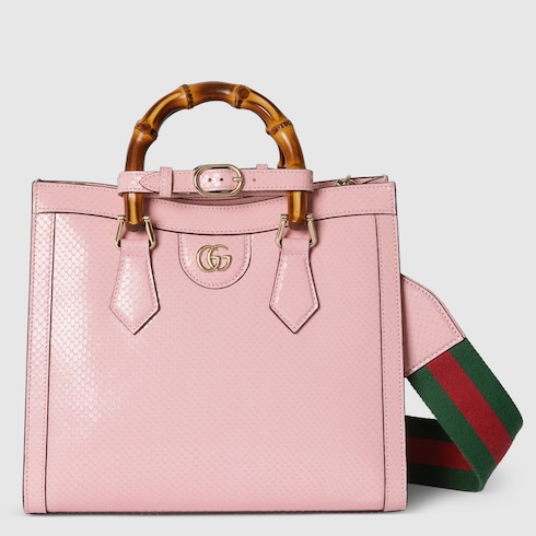 Gucci Diana medium python tote bag
