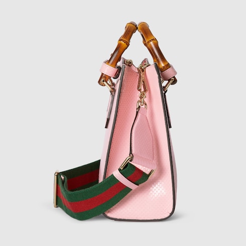 Gucci Diana medium python tote bag