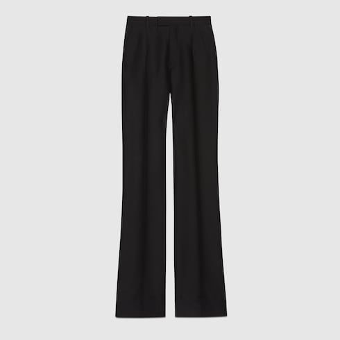 Wool silk pant