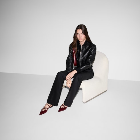 Wool silk pant