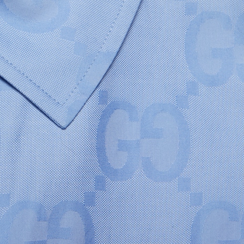 Cotton poplin midi dress