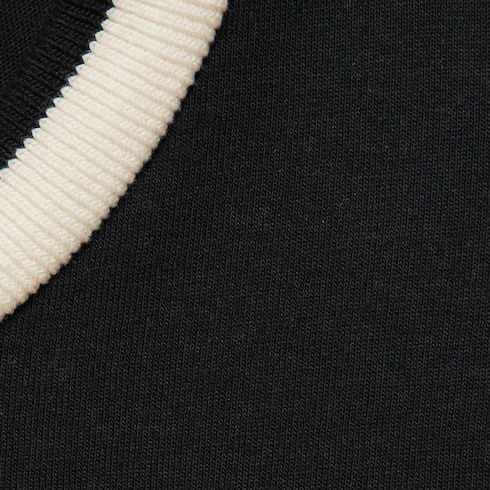 T-shirt in jersey di cotone con ricamo