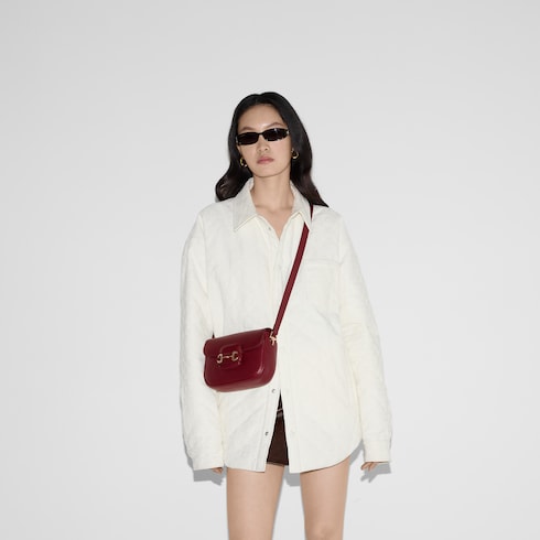 Gucci Horsebit 1955 Soft small shoulder bag Detail 4