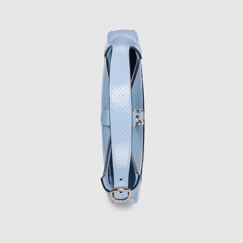 Gucci Jackie系列蟒蛇皮革中号手袋
