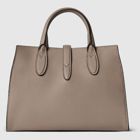 Medium tote bag with hook closure