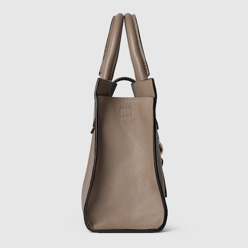 Medium tote bag with hook closure