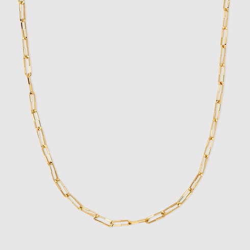 Collier à chaîne longue Gucci Link to Love